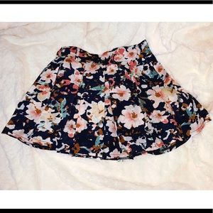 Floral Skort